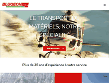 Tablet Screenshot of blugeon-helicopteres.com